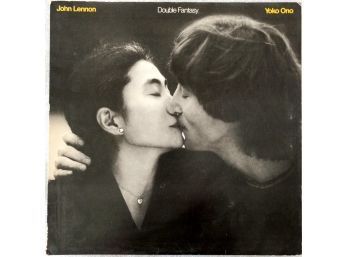 JOHN LENNON AND YOKO ONO/DOUBLE FANTACY RECORD. GHS 2001 1980 THE DAVID GEFFEN COMPANY