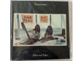 JOHN AND YOKO/AMSTERDAM VINYL LP SMAX 3361 RECORDED IN EUROPE