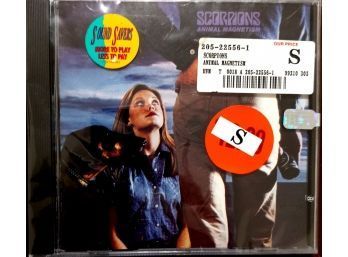 SCORPIONS/ANIMAL MAGNETISM FACTORY SEALED CD. 1980 POLYGRAM RECORDS