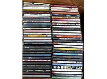 APPROXIMATLEY 61 MIXED GENRE USED MUSIC CD'S UNSEARCHED