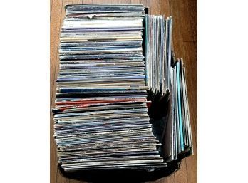 APPROXIMATLEY 150 OR MORE MIXED GENRE USED RECORDS