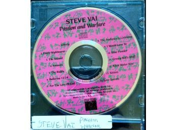 STEVE VAI/PASSION AND WARFARE CD VERY LIGHT SCUFF MARKS
