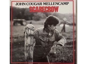 JOHN COUGAR MELLENCAMP/SCARECROW VINYL LP 422 424 865-1M-1 1985 RIVA MUSIC LTD