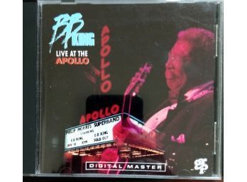 BB KING/LIVE AT THE APOLLO CD LIKE NEW