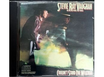 STEVIE RAY VAUGHAN AND DOUBLE TROUBLE/COULDN'T STAND THE WEATHER CD LIKE NEW