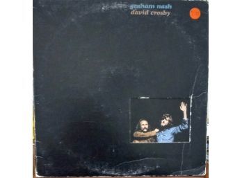 GRAHAM NASH DAVID CROSBY VINYL RECORD GATE FOLD. SD 7220 1972 ATLANTIC RECORDING