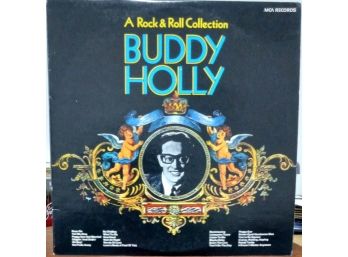 A ROCK AND ROLL COLLECTION/BUDDY HOLLY 2X VINYL RECORD SET. MCA-2-4009 1980 MCA RECORDS