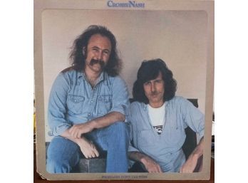 DAVID CROSBY GRAHAM NASH/WHISTLEING IN THE WIND VINYL RECORD. ABCD 956 1976 ABC RECORDS LABEL