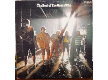 THE GUESS WHO/THE BEST OF THE GUESS WHO VINYL RECORD GATEFOLD. LSP X-1004 1971 RCA RECORDS