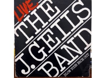 THE J GEILS BAND LIVE/BLOW YOU FACE OUT 2X VINYL RECORD GATEFOLD SD 2-507 1976 ATLANTIC RECORDINGS.