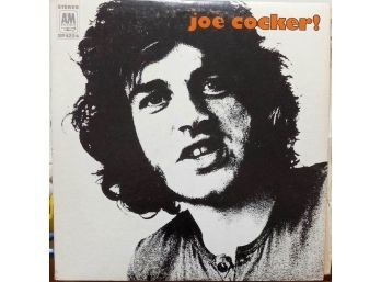 JOE COCKER/JOE COCKER VINYL RECORD. SP-4224 1969 AM RECORDS