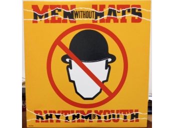 MEN WITHOUT HATS/RHYTHM OF YOUTH VINYL RECORD. MCA 5436 RECORDS