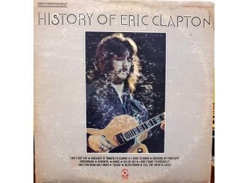 HISTORY OF ERIC CLAPTON 2X VINYL RECORD SET GATEFOLD SD 2 803 1972 ATCO/ATLANTIC RECORDS FAIR CONDITION