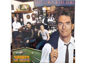 HUEY LEWIS AND THE NEWS/SPORTS VINYL RECORD. FV 41412 1983 CHRYSALIS RECORDS