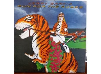 JERRY GARCIA/RUN FOR THE ROSES VINYL RECORD. AL 9603/SB 1982 ARISTA RECORDS INC