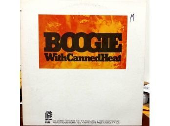 CANNED HEAT/BOOGIE WITH CANNED HEAT VINYL RECORD. SPC 3614 1978 UNITED ARTTISTS RECORDS-PICKWICK LABEL