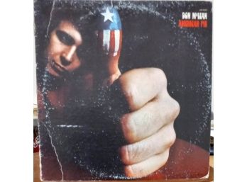 DON MCLEAN/AMERICAN PIE VINYL RECORD. UAS-5535 1971 UNITED ARTISTS RECORDS