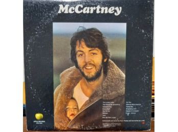 PAUL MCCARTNEY/MCCARTNEY VINYL RECORD GATEFOLD. STAO 3363 1970 APPLE RECORDS MADE IN  ENGLAND