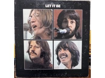 THE BEATLES/LET IT BE VINYL RECORD GF. AR 34001 1970 APPLE RECORDS GOOD CONDITION. RECORDED IN ENGLAND