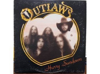 OUTLAWS/HURRY SUNDOWN VINYL RECORD. AL 4135 1977 ARISTA RECORDS