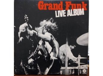 GRAND FUNK RAILROAD LIVE 2X VINYL RECORD SET GATEFOLD. SWBB-633 1970 CAPITOL RECORDS