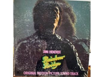 JIMI HENDRIX/ORIGINAL MOTION PICTURE SOUND TRACK FROM RAINBOW BRIDGE VINYL LP. MS 2040 1971 REPRISE RECORDS
