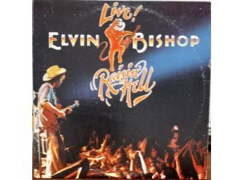 ELVIN BISHOP LIVE/RAISING HELL 2X VINYL RECORD SET. GATEFOLD. 2CP 0185 1977 CAPRICORN RECORDS