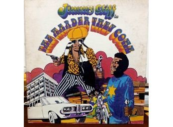 JIMMY CLIFF/THE HARDER THEY COME SOUNDERACK VINYL RECORD GATEFOLD. MLPS 9202 1973 MANGO RECORDS