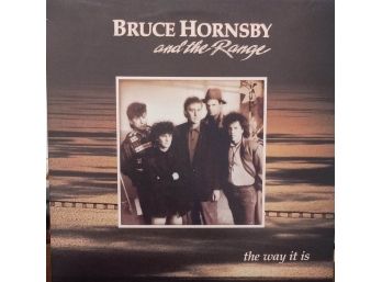 BRUCE HORNSBY AND THE RANGE/THE WAT IT IS VINYL RECORD. AFL1-5904 1986 RCA/ARIOLA RECORDS