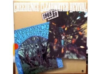 CREEDENCE CLEARWATER REVIVAL 1968/1969 2X VINYL LP. SET GATEFOLD. CCR-8 1978 FANTASY RECORDS