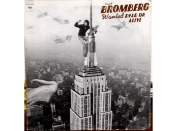 DAVID BROMBERG/WANTED DEAD OR ALIVE VINYL ALBUM. AL 32717 1974 CBS INC/COLUMBIA LABEL