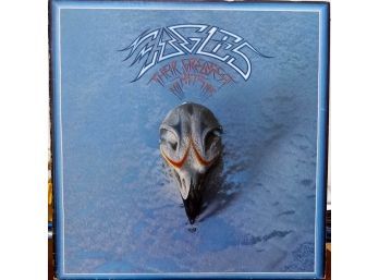 EAGLES/GREATEST HITS VINYL RECORD 7E 1052-B 1976 ASYLUM RECORDS