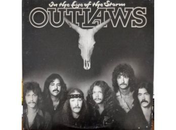 OUTLAWS/IN THE EYE OF THE STORM VINYL RECORD. AL 9507 1979 ARISTA RECORDS