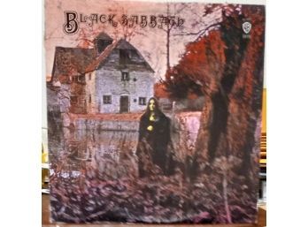 BLACK SABBATH/BLACK SABBATH VINYL RECORD. WS 1871 1970 WARNER BROS RECORDS INC VG CONDITION
