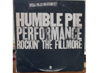 HUMBLE PIE/ROCKIN' THE FILLMORE 2X VINYL RECORD SET GATEFOLD. SP 3506 A&M RECORDS