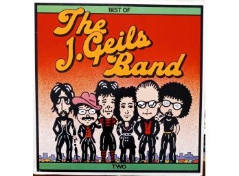 THE BEST OF THE J GEILS BAND VINYL RECORD SD 19284 1975-1977 ATLANTIC RECORDINGS. 1980 RELEASE