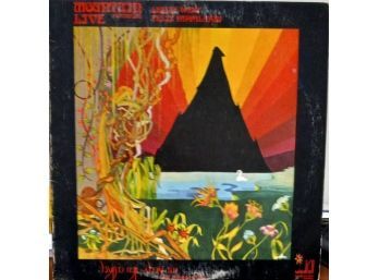 MOUNTAIN LLIVE/THE ROAD GOES EVER ON VINYL RECORD. 5502-SA-BW 1972 WINDFALL RECORDS