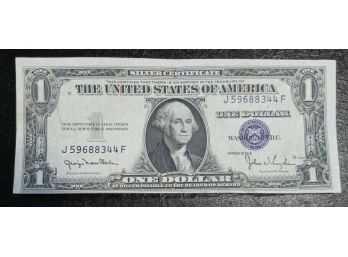 1935-D $1.00 SILVER CERTIFICATE EXTRA FINE