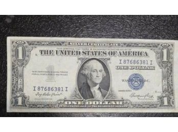 1935-E $1.00 SILVER CERTIFICATE VERY FINE
