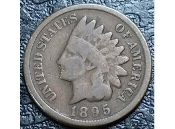 1895 INDIAN HEAD CENT GOOD CONDITION