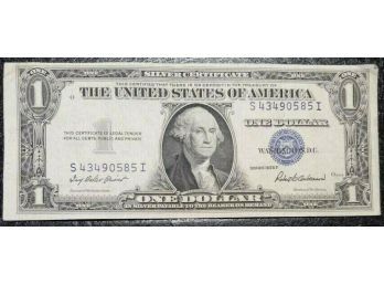 1935-F $1.00 SILVER CERTIFICATE AU