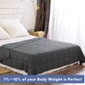 Weighted Blanket For Adults (48'x 72' 15 Lbs )