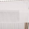 16' X 60' Valance, Striped Cotton Farmhouse Kitchen Curtains Rod Pocket Hanging Loops