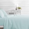Egyptian Luxury Hotel Collection 4-Piece Bed Sheet Set, Hypoallergenic Sheet And Pillow Case Set - Twin, Aqua