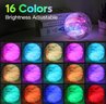 Moon Lamp Galaxy Lamp 5.9 Inch 16 Colors LED 3D Moon Light, Remote & Touch Control Moon Night Light