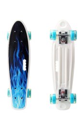 22 Inch Skateboard For Beginners, Youth With LED Wheels