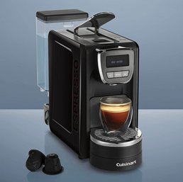Cuisinart Espresso Defined 12 Cup Black Adjustable Espresso Machine