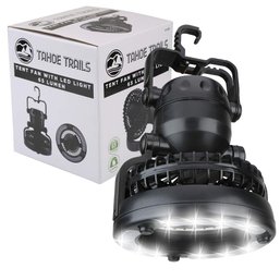 Portable Camping LED Lantern With Fan For Outdoor