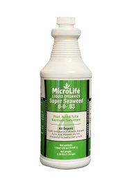 MicroLife Seaweed Professional Grade Organic Liquid Concentrate Root Stimulator 1 Quart