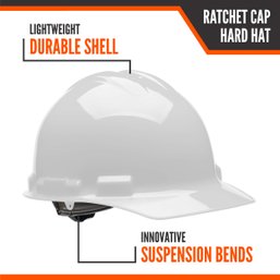 Suspension Hard Hat OSHA/ANSI Compliant